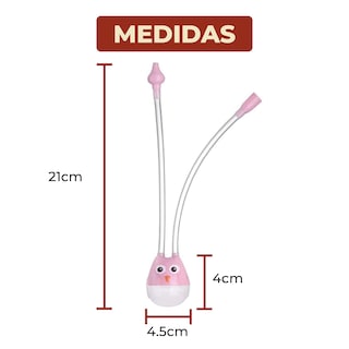 Foto 7 | Aspirador Nasal Para Bebé Color Rosa