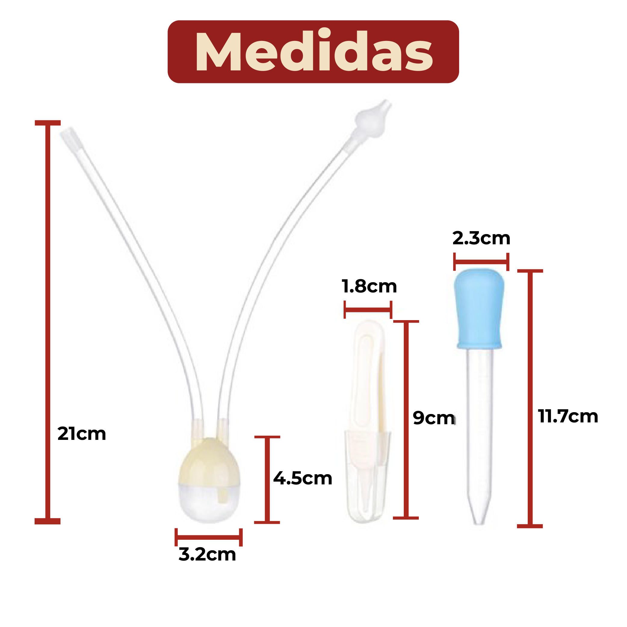 Foto 8 pulgar | Kit de Cuidado Nasal para Bebés