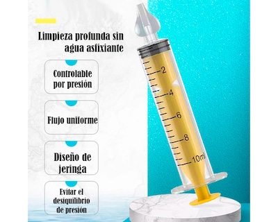 Foto 6 | Set de 2 Limpiadores Nasales Amarillos para Rinitis de Bebé Aspirador Nasal 10 ml