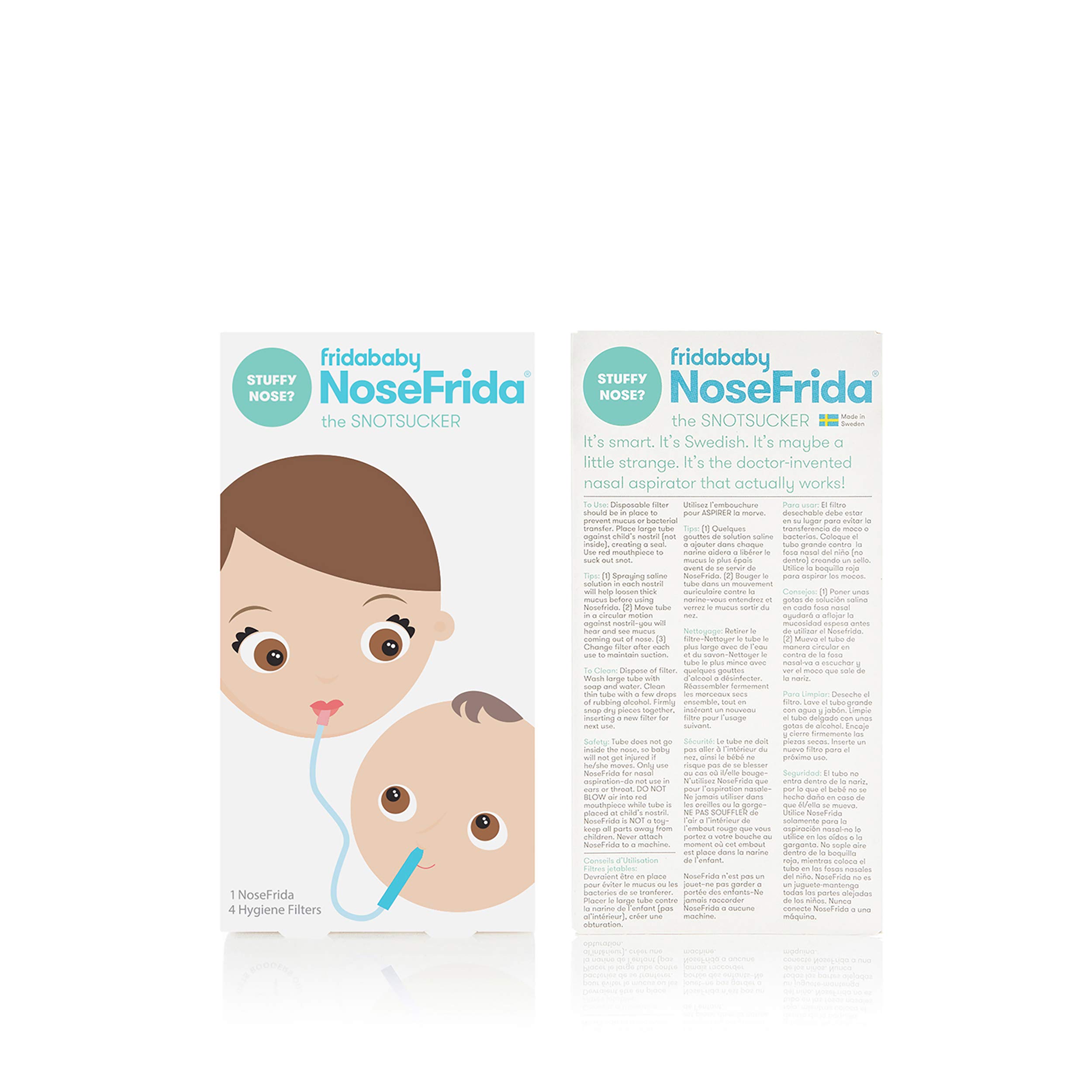 Foto 4 | Set Para Aliviar El Resfriado Y La Gripe Frida Baby Nosefrida Aspirator - Venta Internacional.