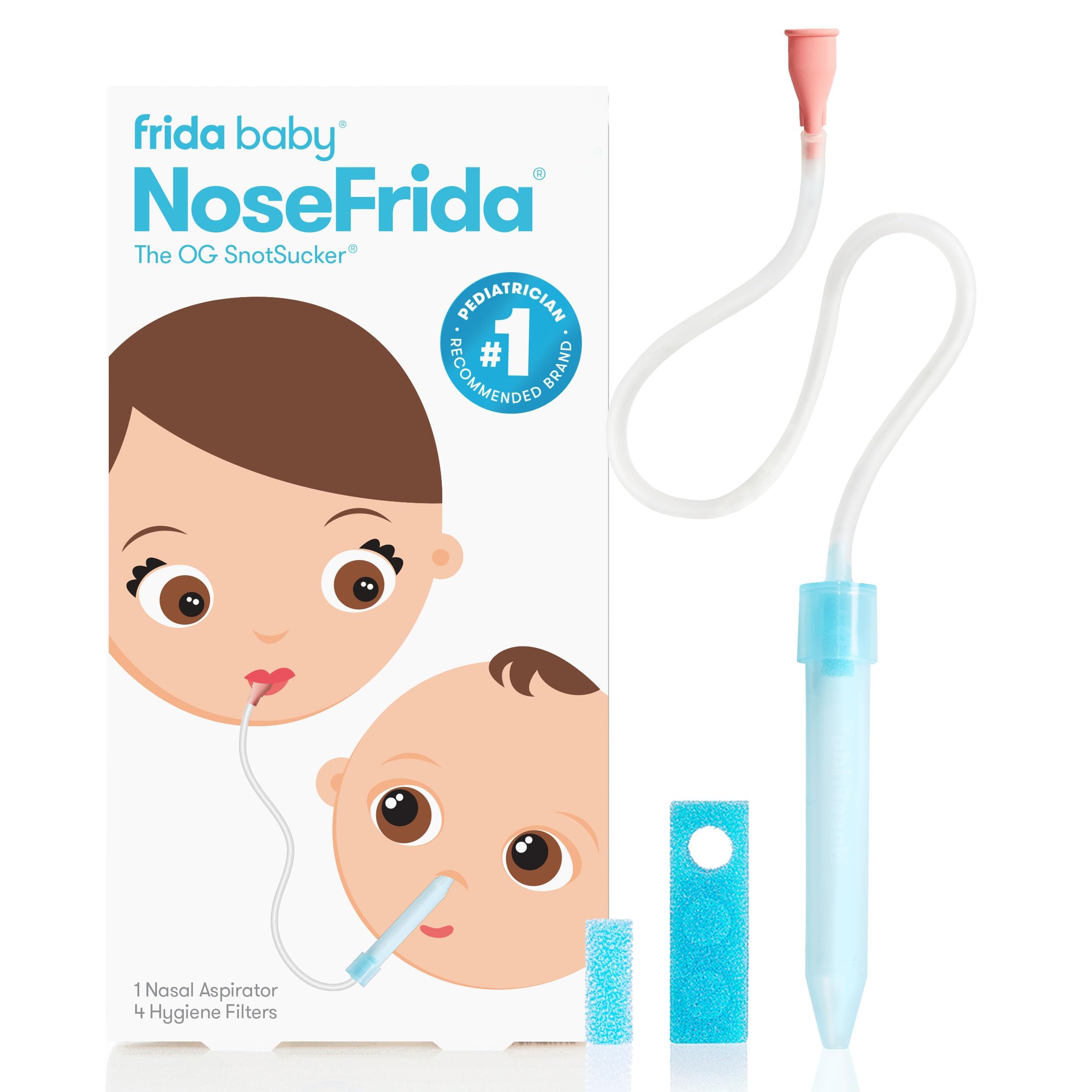 Foto 2 pulgar | Aspirador Nasal Frida Baby Nosefrida Snotsucker Para Bebé - Venta Internacional.