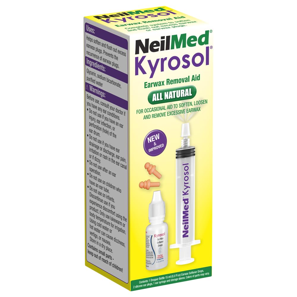 Foto 1 | Ayuda Para Eliminar El Cerumen Squip Neilmed Kyrosol, Versión Totalmente Natural - Venta Internacional.