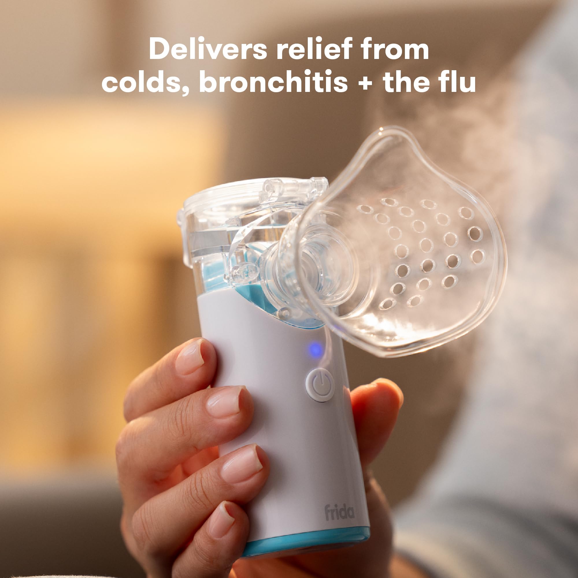 Foto 2 | Nebulizador Frida Baby Para Bebés, Niños Y Bebés Con Máscara Y Difusor - Venta Internacional.