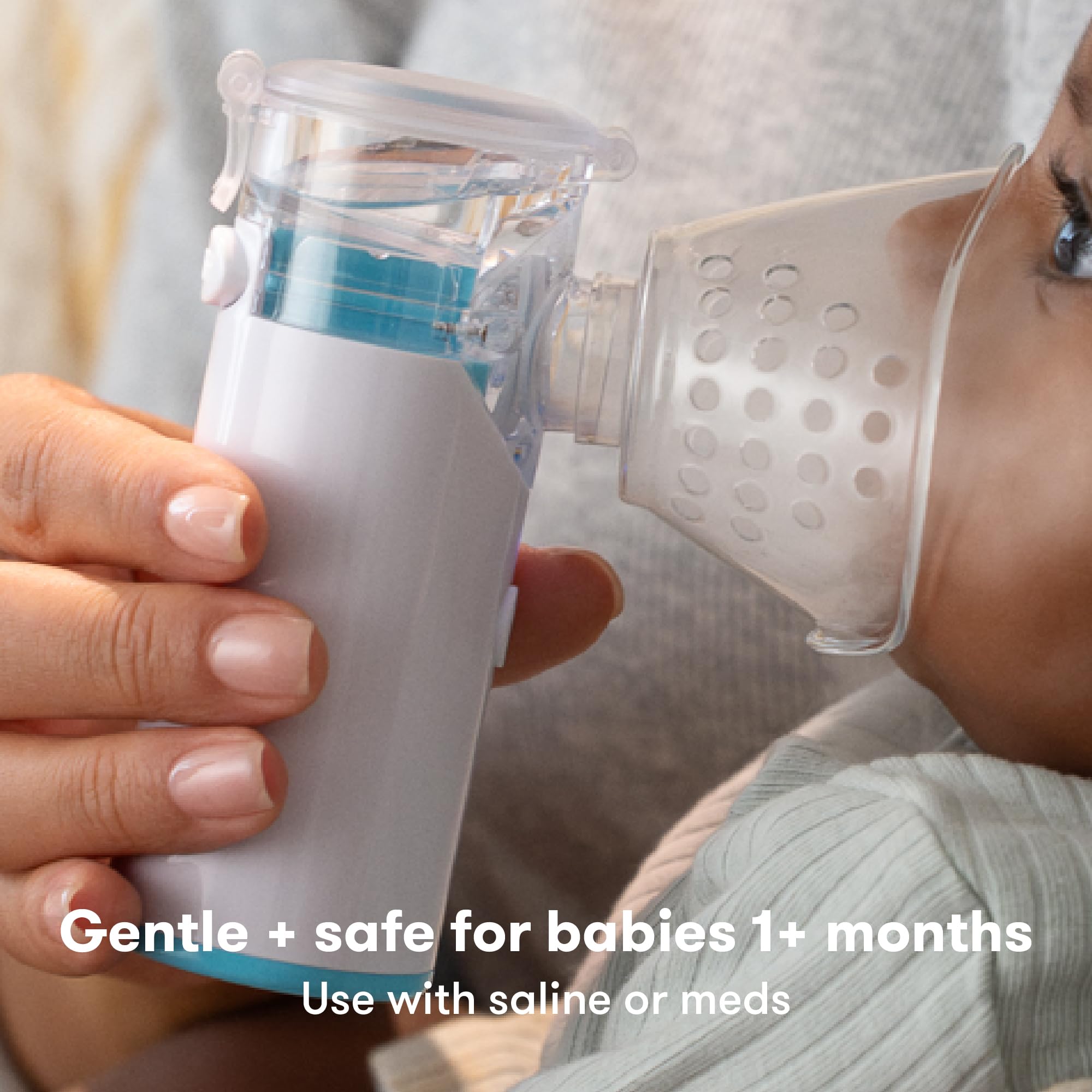 Foto 4 pulgar | Nebulizador Frida Baby Para Bebés, Niños Y Bebés Con Máscara Y Difusor - Venta Internacional.