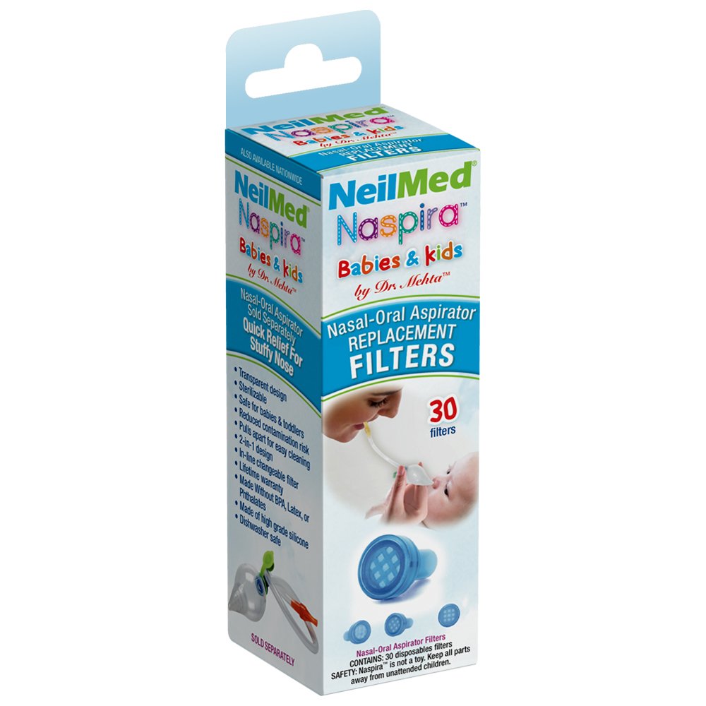 Foto 2 pulgar | Filtros De Repuesto Naspira Neilmed, 30 Unidades, Color Azul - Venta Internacional.
