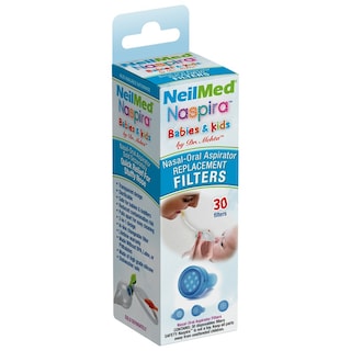 Foto 1 | Filtros De Repuesto Naspira Neilmed, 30 Unidades, Color Azul - Venta Internacional.