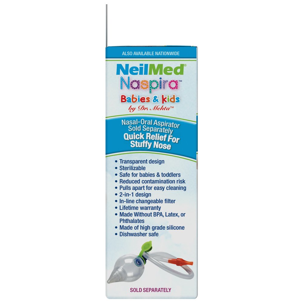 Foto 4 pulgar | Filtros De Repuesto Naspira Neilmed, 30 Unidades, Color Azul - Venta Internacional.