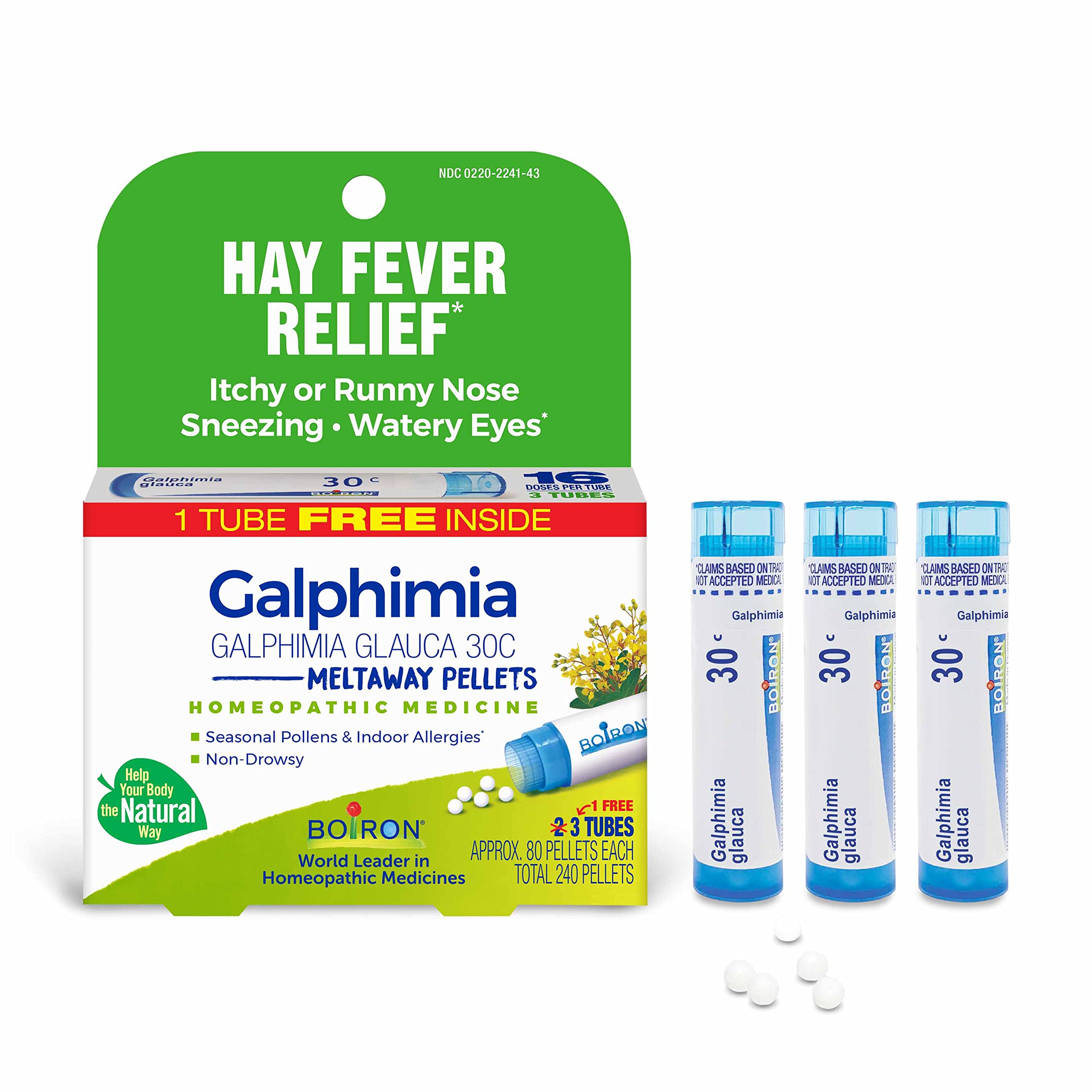 Foto 1 | Medicina Homeopática Boiron Galphimia Glauca 30c, 3 Unidades - Venta Internacional.