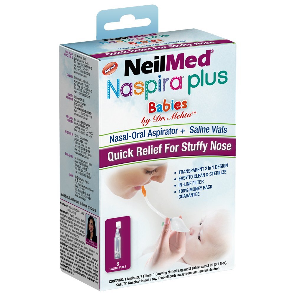 Aspirador Nasal Oral Neilmed Naspira Plus  1 Unidad - Venta Internacional.