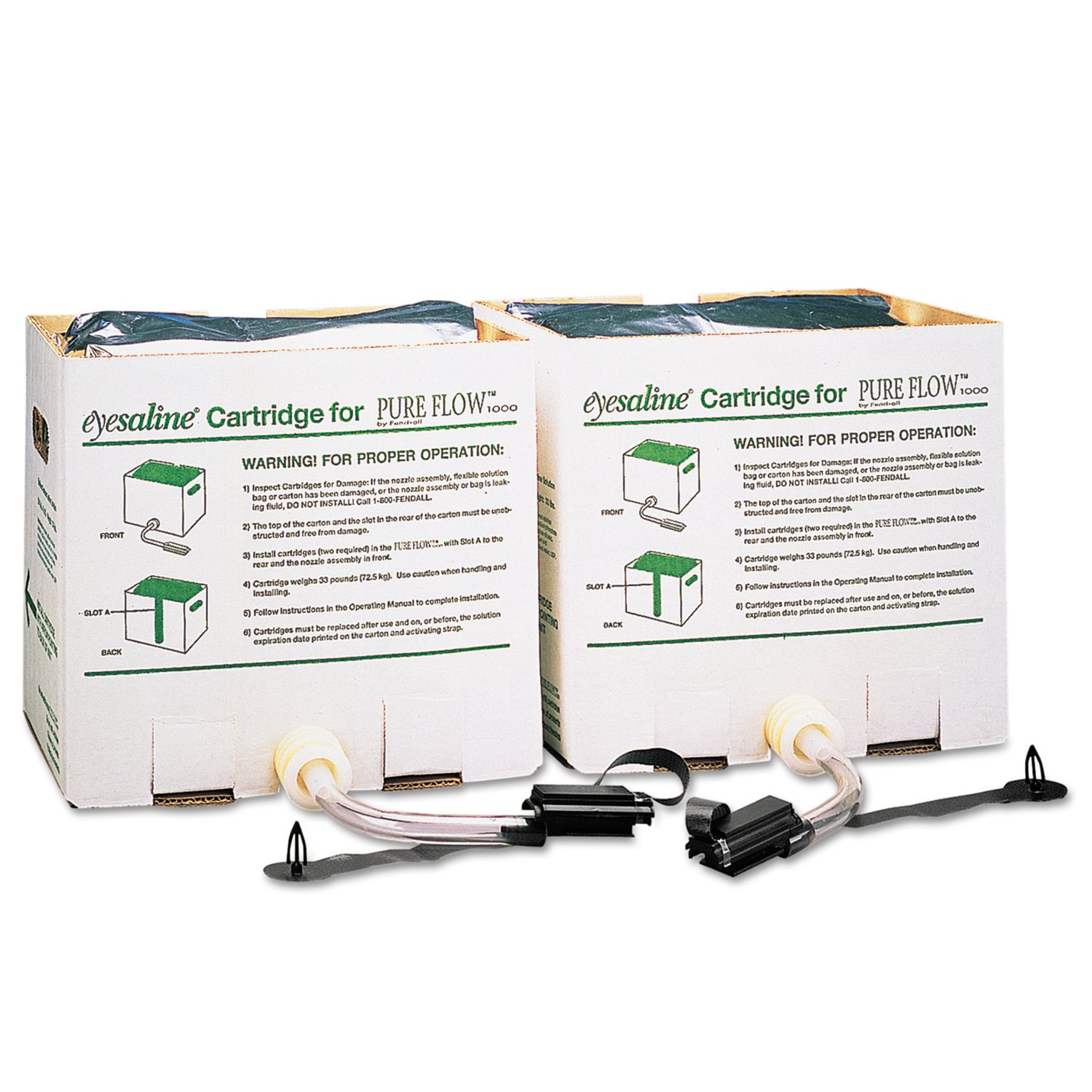 Juego De Cartuchos De Solución Salina Honeywell Para Fendall Pure Flow 1000 - Venta Internacional.