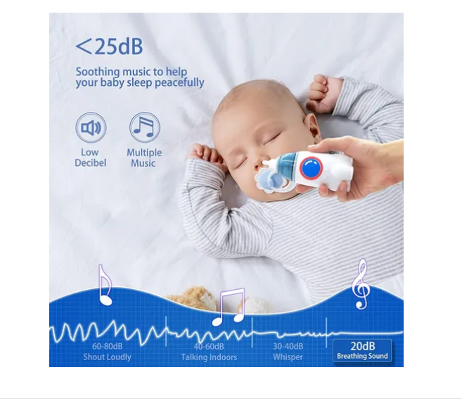Foto 4 | Aspirador Nasal Para Bebe Electrico De Limpiador Con Música