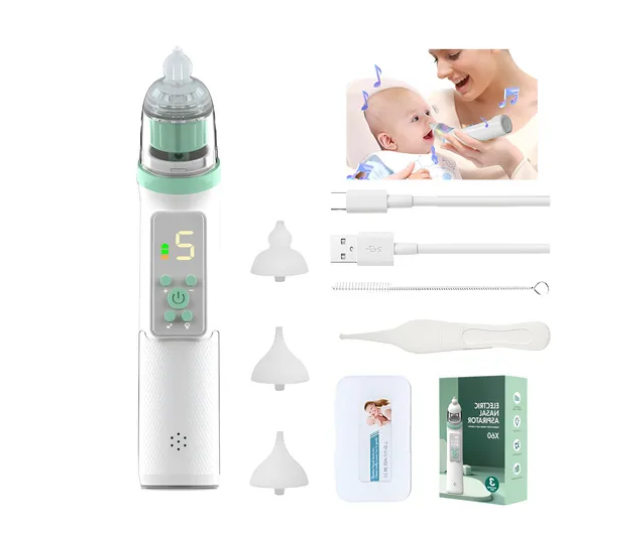Foto 4 pulgar | Aspirador Nasal Eléctrico Succionador Sacamocos Para Bebés
