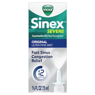 Foto 1 | Aerosol Nasal Vicks Sinex Severe Original Ultra Fine Mist 265 Sprays - Venta Internacional.