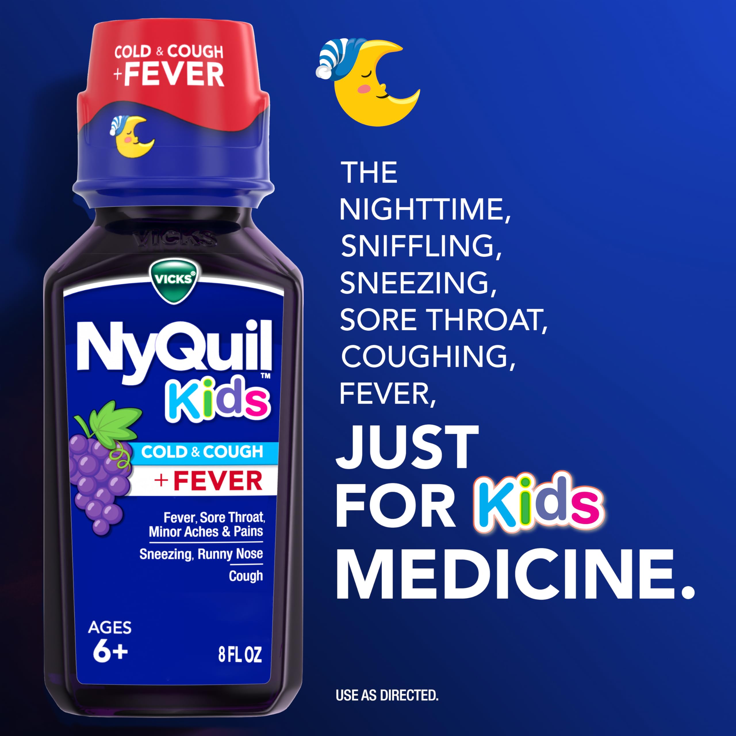 Foto 3 pulgar | Medicine Vicks Dayquil Y Nyquil Kids Resfriado  Tos Y Fiebre - Venta Internacional.
