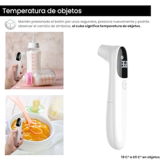 Foto 4 | Termómetro Infrarrojo Corporal sin Contacto Frente AET-R1D1 1 Pieza