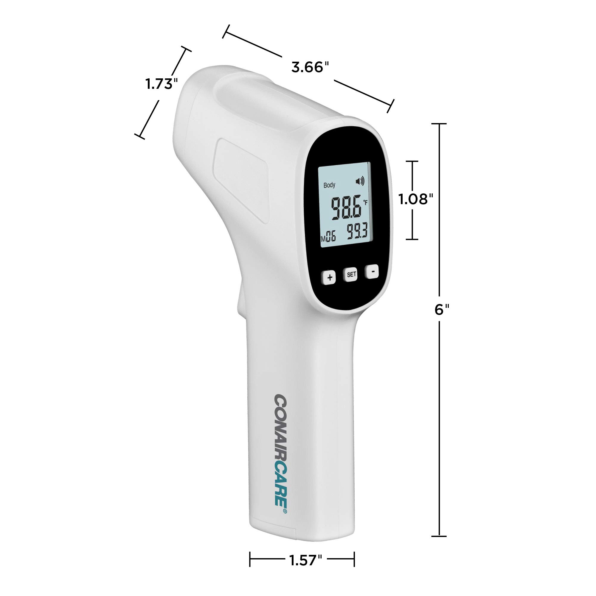 Foto 5 pulgar | Termómetro Digital Conair Para Adultos Y Niños, Frente - Venta Internacional.