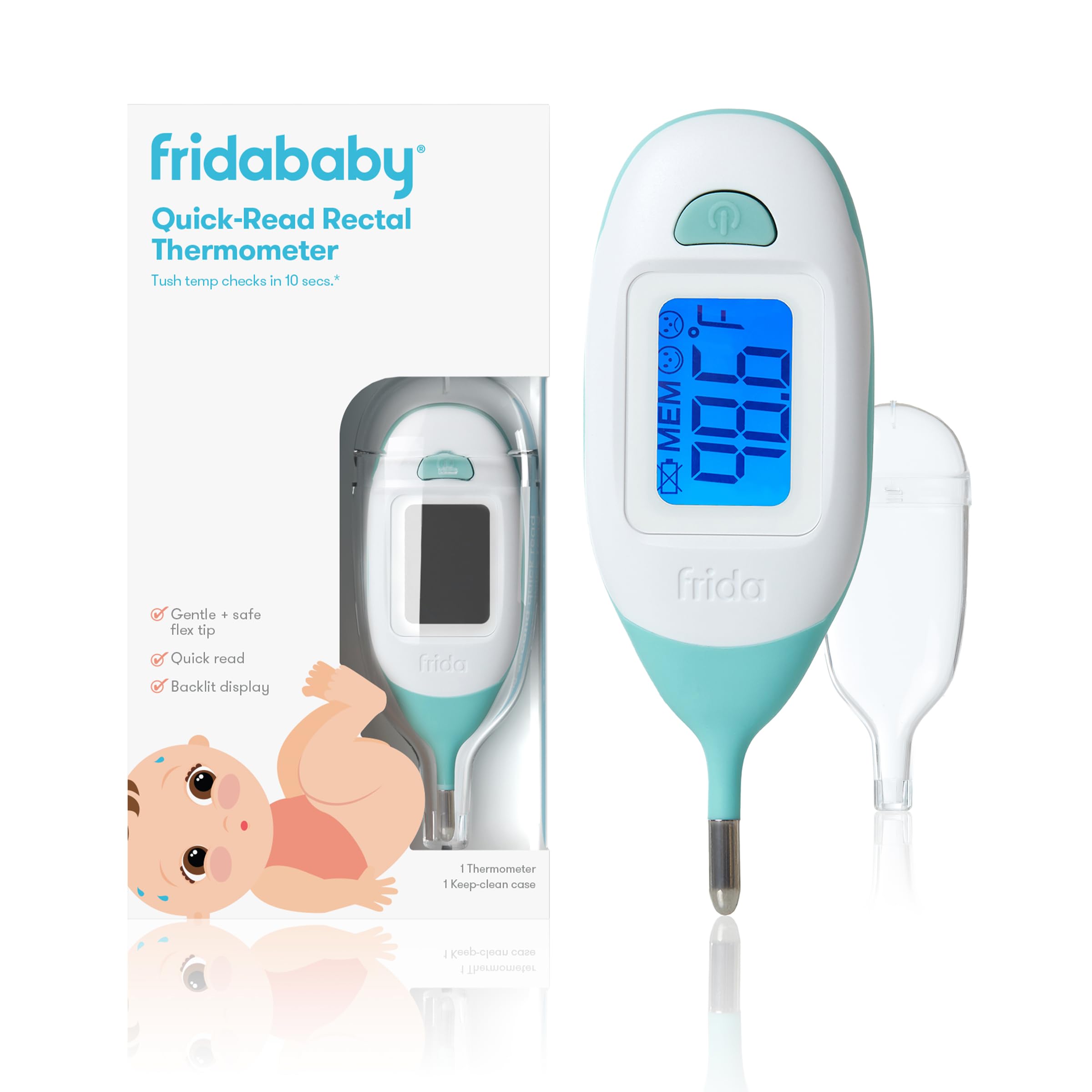 Termómetro Rectal Frida Baby Digital Para Bebé - Venta Internacional.