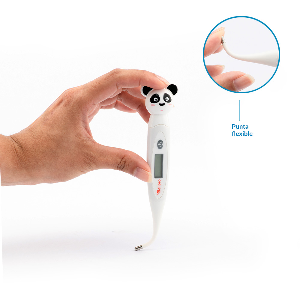 Foto 4 pulgar | Termómetro Pediátrico Wellpro Cute Animals Two Pack Panda y Osito
