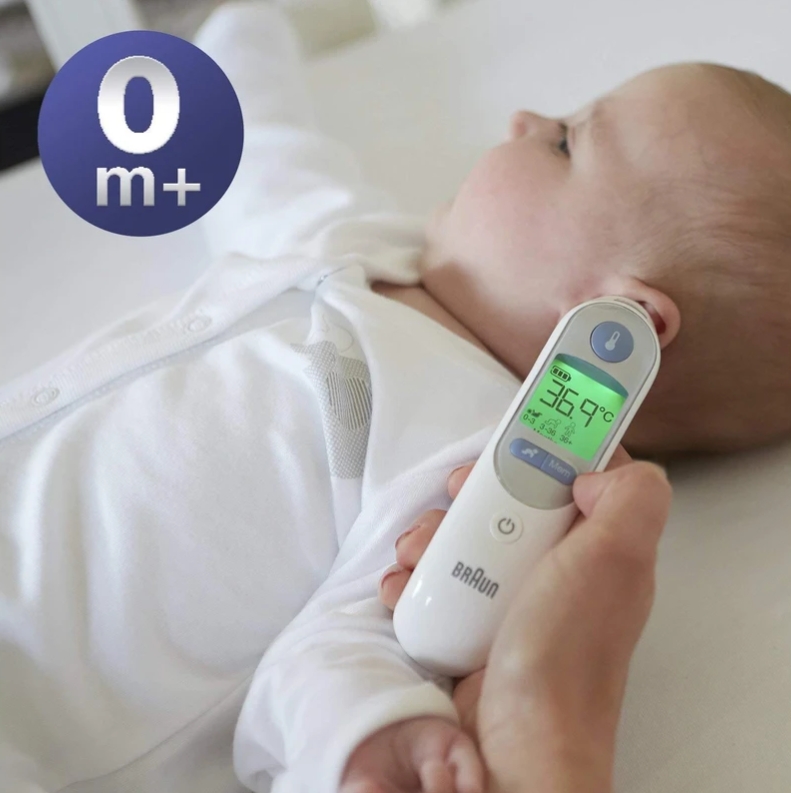 Foto 4 pulgar | Termómetro de Oído Braun Thermoscan 7 con Tecnología Agesmart - Venta Internacional