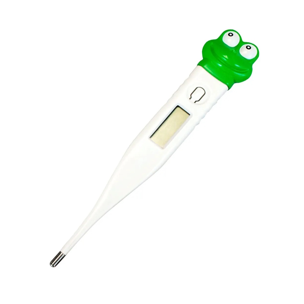 Foto 2 pulgar | Termómetro Digital Pediátrico Impermeable Animales Lcd
