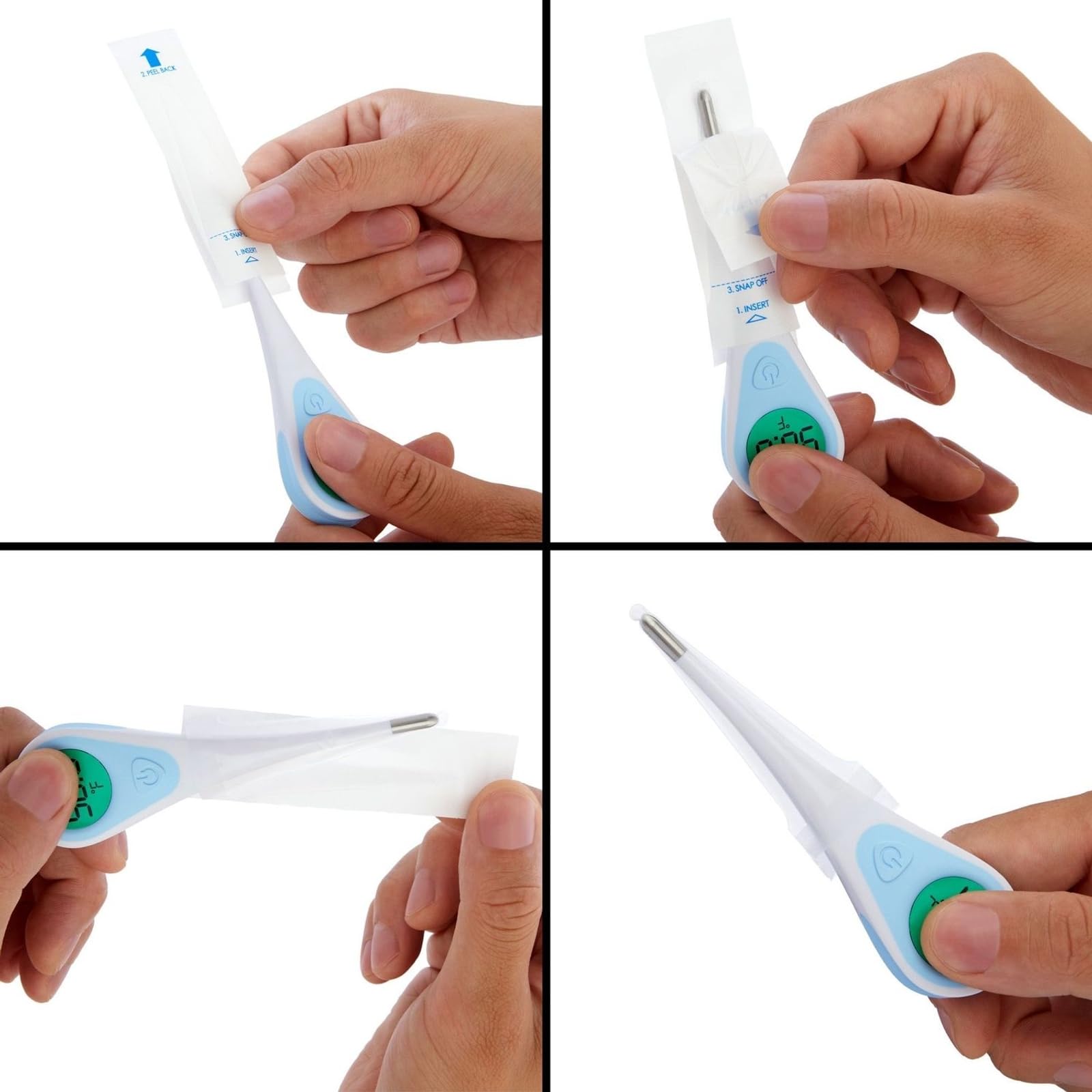 Foto 7 pulgar | Fundas Desechables Para Sonda De Termómetro Digital, Paquete De 500 - Venta Internacional.