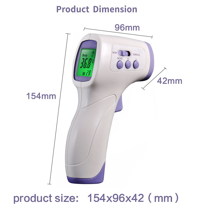 Foto 4 pulgar | Termómetro Láser Digital Infrarrojo Para Fiebre De Prueba - Venta Internacional.