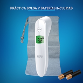 Foto 8 | Termómetro Infrarrojo Sin Contacto Lepu - 2 Modos (cuerpo/objeto), Medición Rápida Y Segura Para Bebés Y Hogar