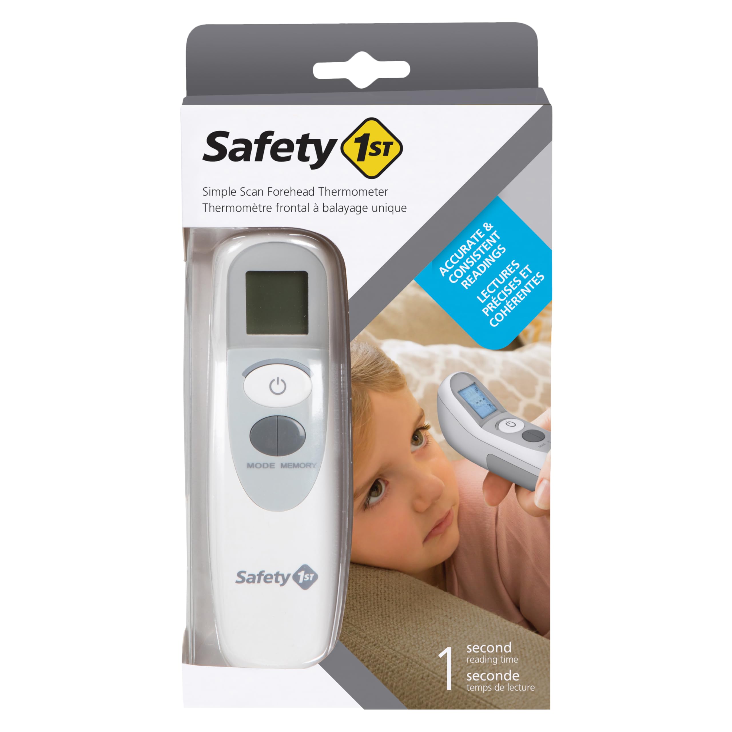 Foto 2 pulgar | Termómetro Frontal Safety 1st Simple Scan  Gris - Venta Internacional.