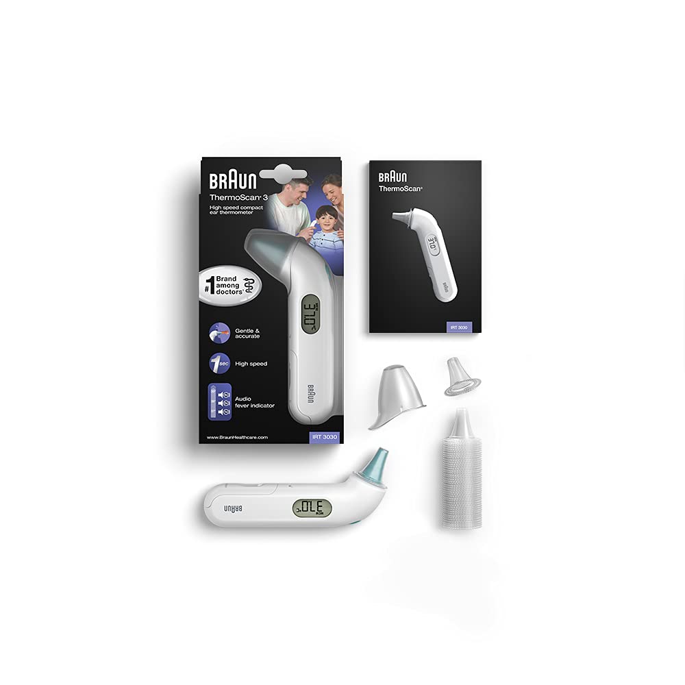 Foto 7 pulgar | Termómetro De Oído Braun Thermoscan 3 Con Tecnología Age Precision - Venta Internacional.