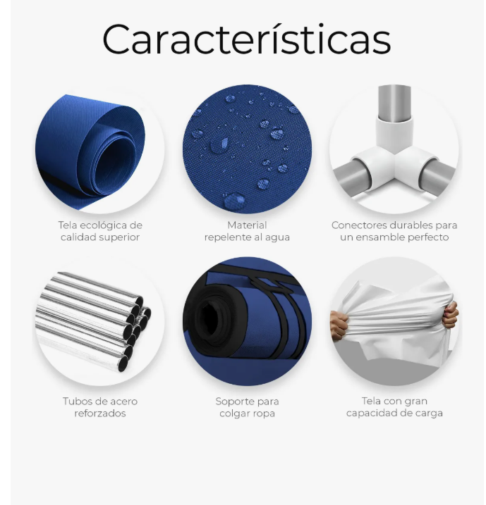 Foto 4 pulgar | Zapatera Xtellar Armable Azul