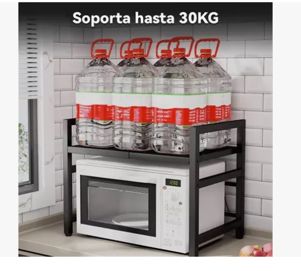 Foto 5 pulgar | Estante Extensible para Horno de Microondas de 2 Niveles