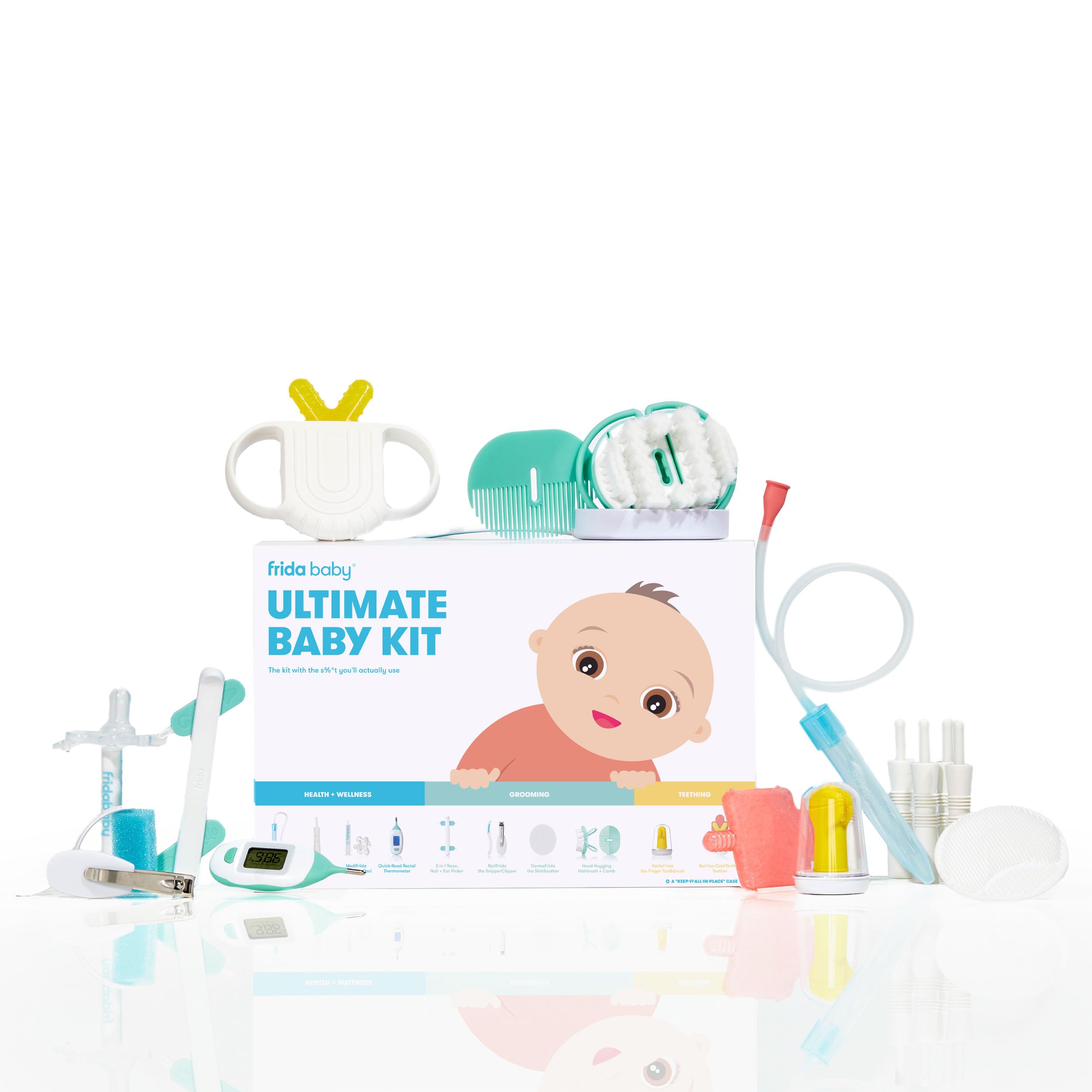 Kit Para Bebés Frida Baby Ultimate Health, Cuidado Y Dentición - Venta Internacional.