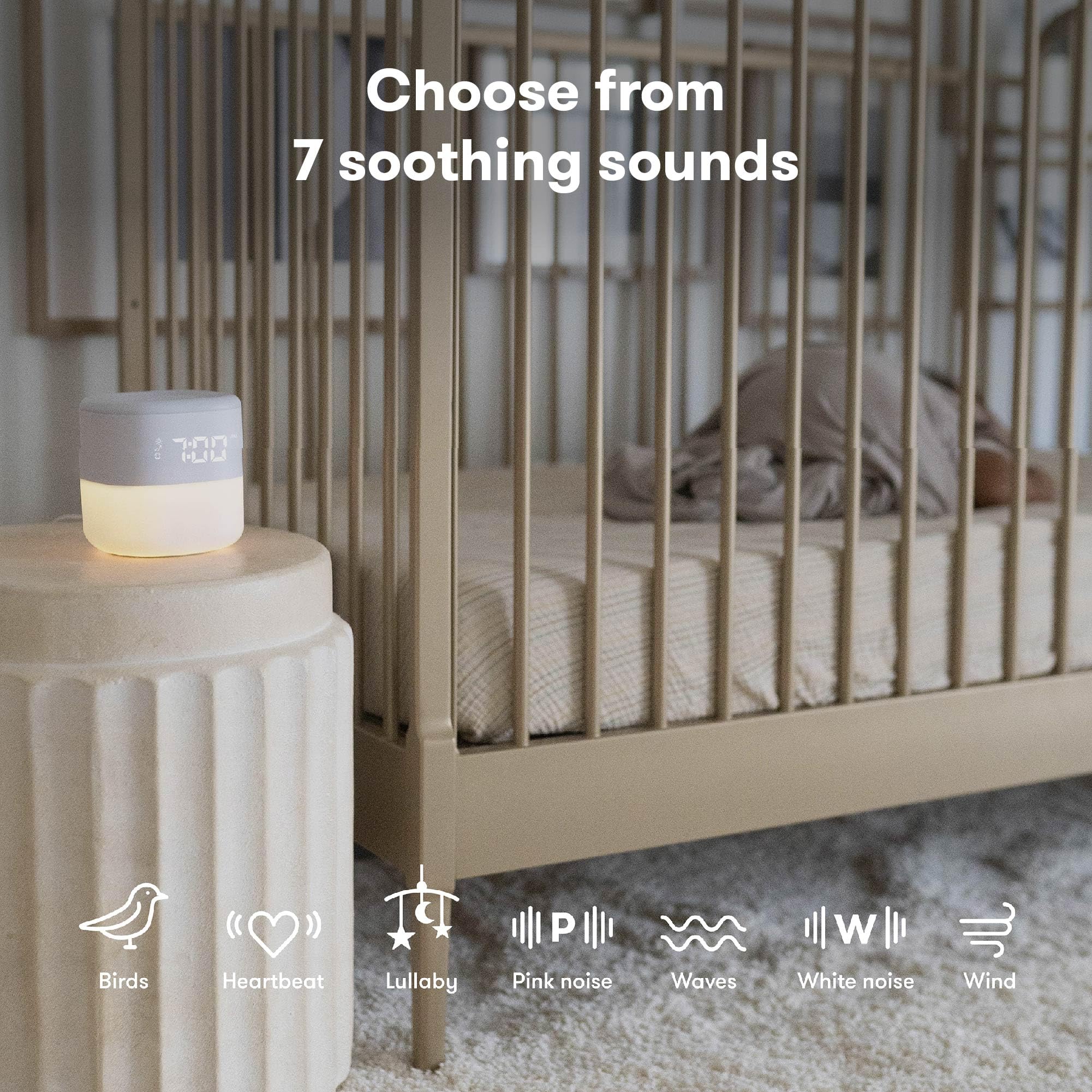 Foto 4 pulgar | Despertador, Máquina De Sonido, Luz Nocturna Frida Baby, 3 En 1 - Venta Internacional.