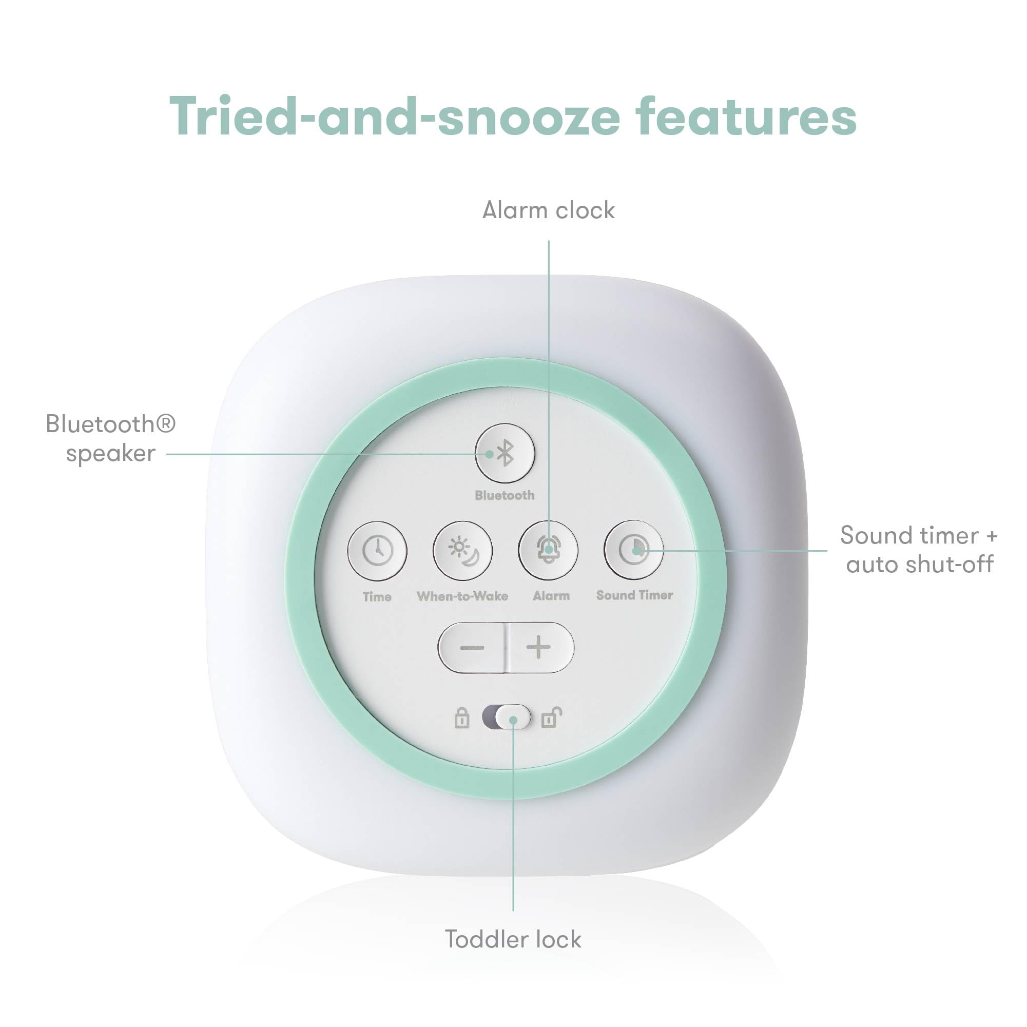 Foto 7 pulgar | Despertador, Máquina De Sonido, Luz Nocturna Frida Baby, 3 En 1 - Venta Internacional.