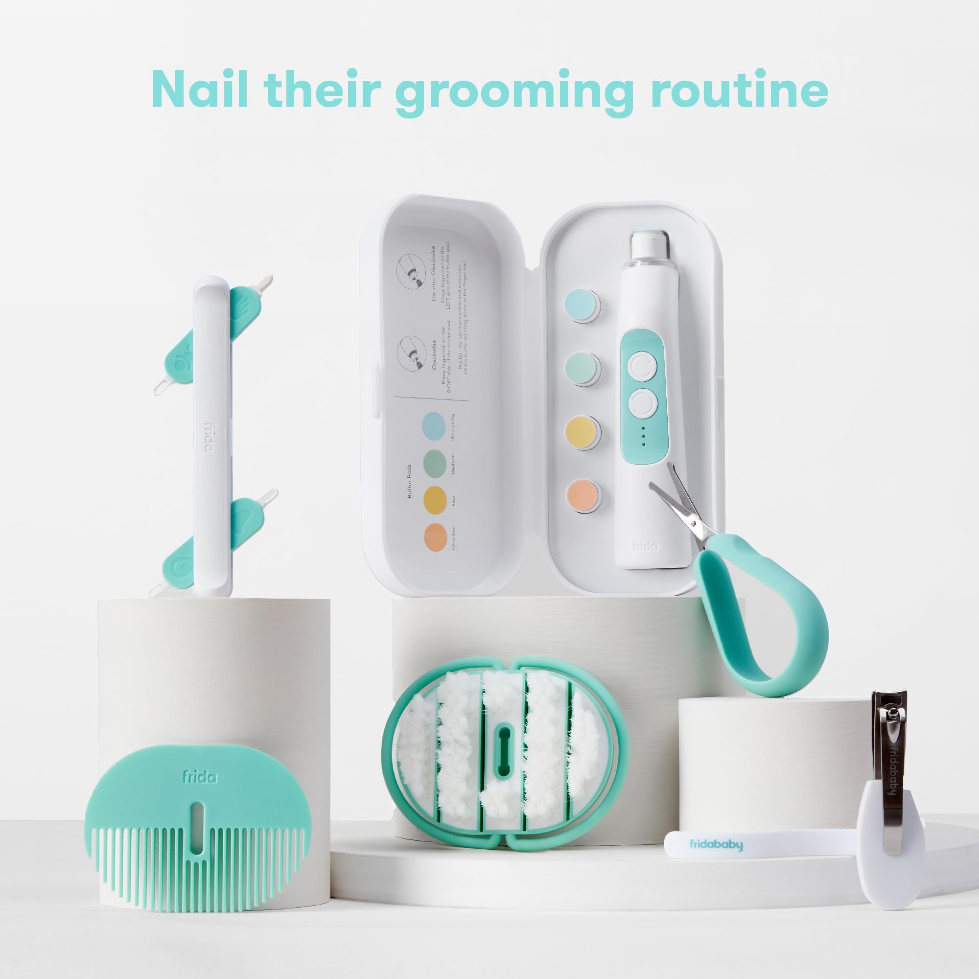 Foto 7 pulgar | Selector De Nariz, Uñas Y Orejas 3 En 1 Frida Baby Para Bebés Y Niños Pequeños - Venta Internacional.