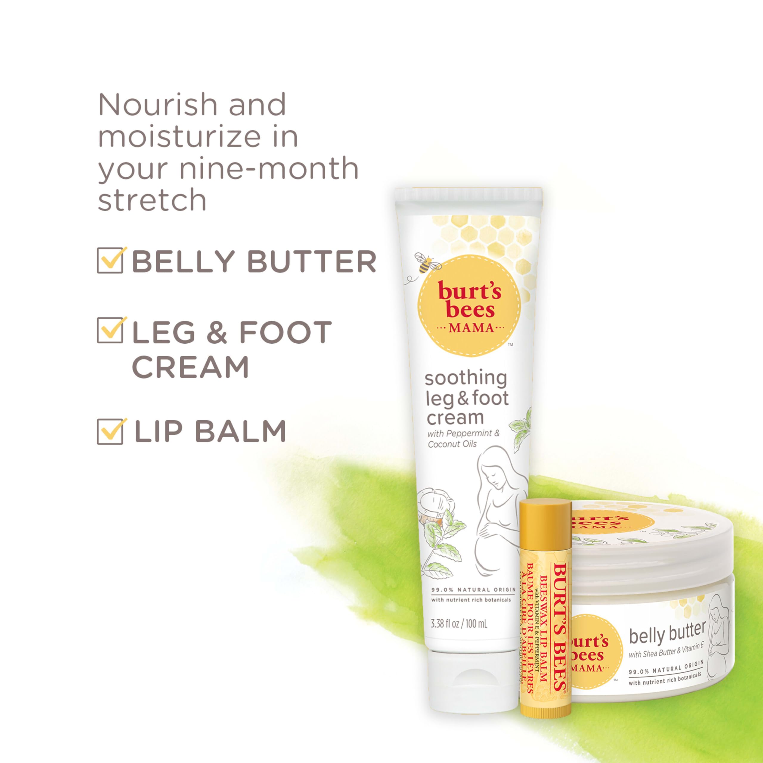 Foto 5 pulgar | Set De Regalo Burt's Bees Pregnancy Essentials Para Una Futura Mamá - Venta Internacional.