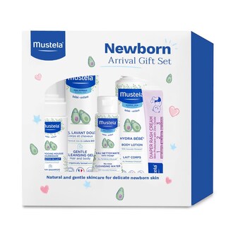 Foto 1 | Set de Regalo Mustela Newborn Arrival 5 Artículos - Venta Internacional