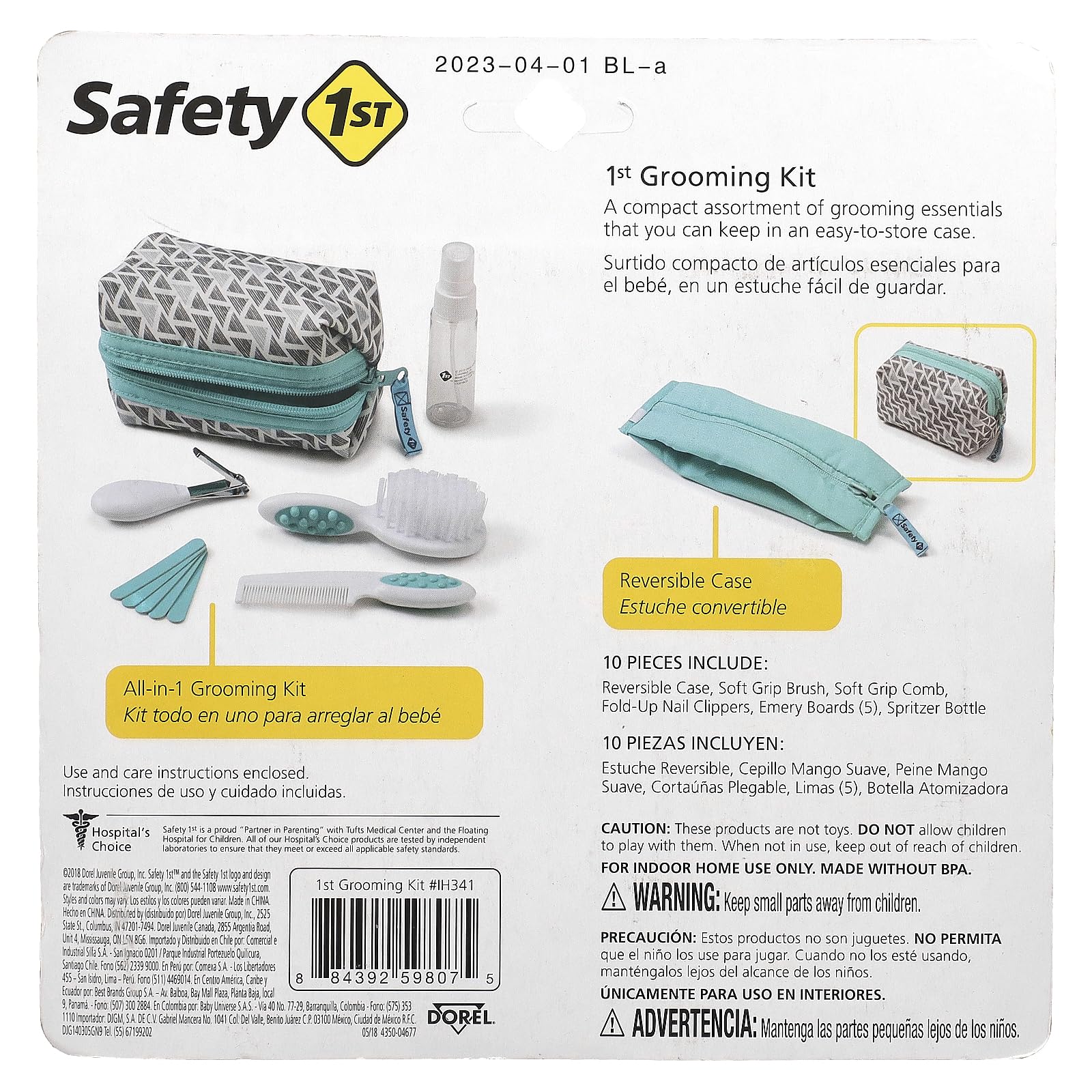 Foto 3 pulgar | Kit de Aseo Safety 1st Arctic Blue don Funda - Venta Internacional