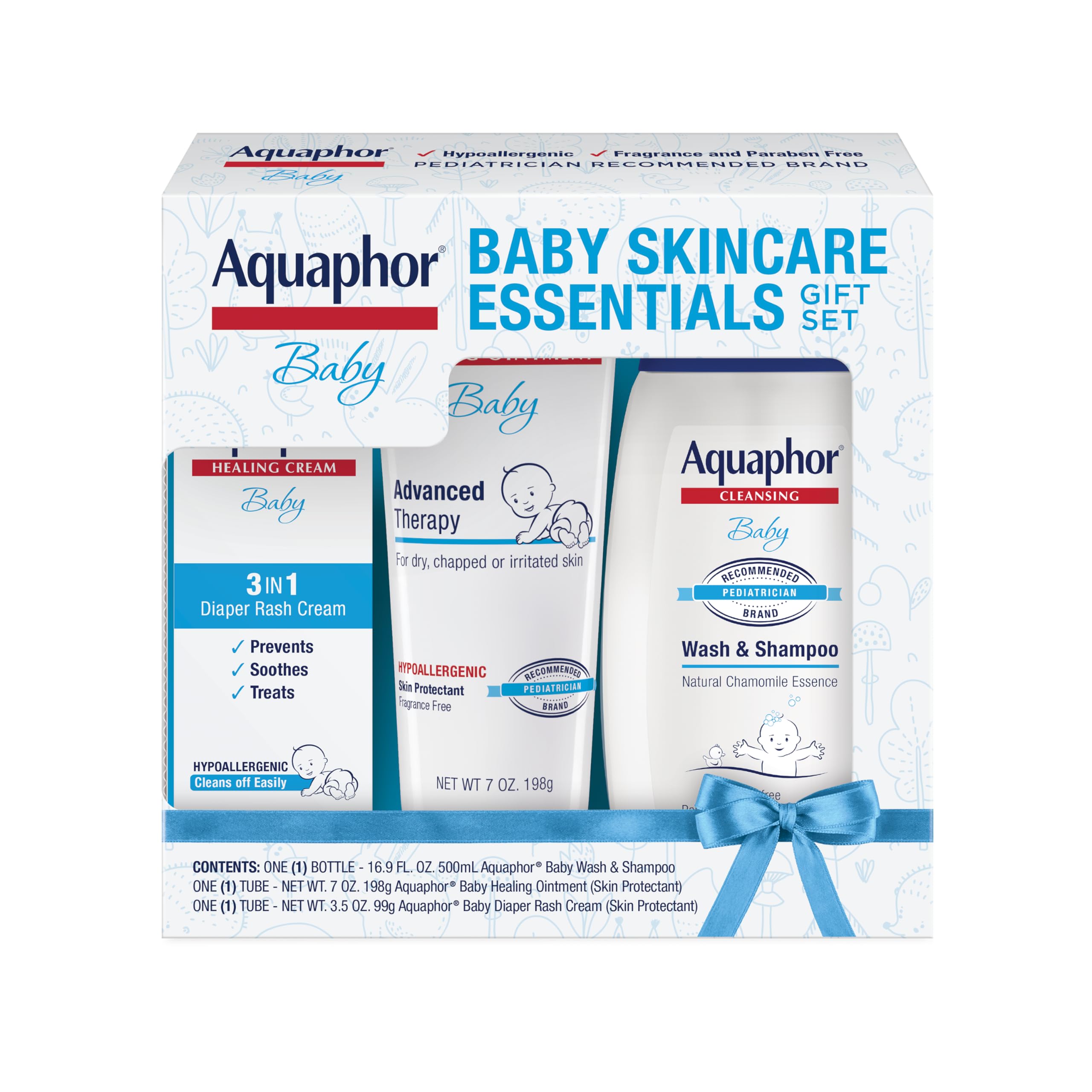 Foto 2 pulgar | Set De Regalo Aquaphor Baby Skincare Essentials Con Jabón Y Pomada - Venta Internacional.