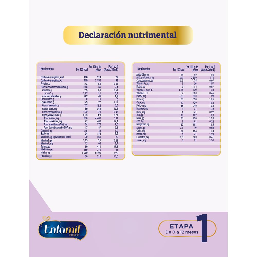 Foto 3 | Fórmula Infantil Especializada Enfamil Confort 800 G