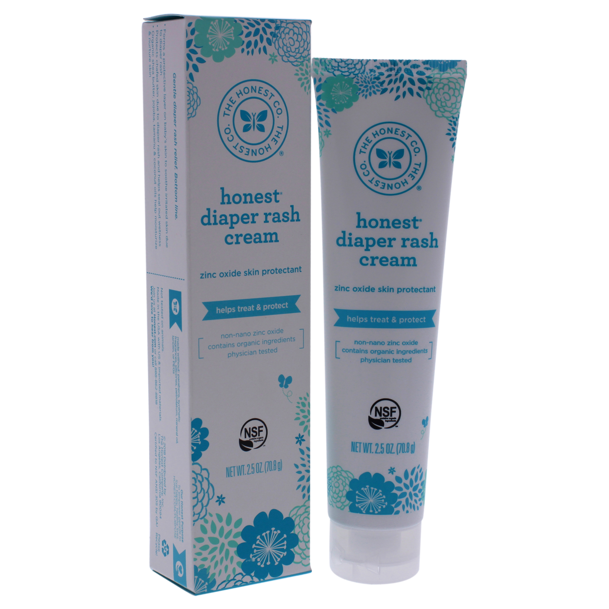 Foto 4 pulgar | Crema Antirrozaduras Honest Diaper Rash Cream Honest White Colour