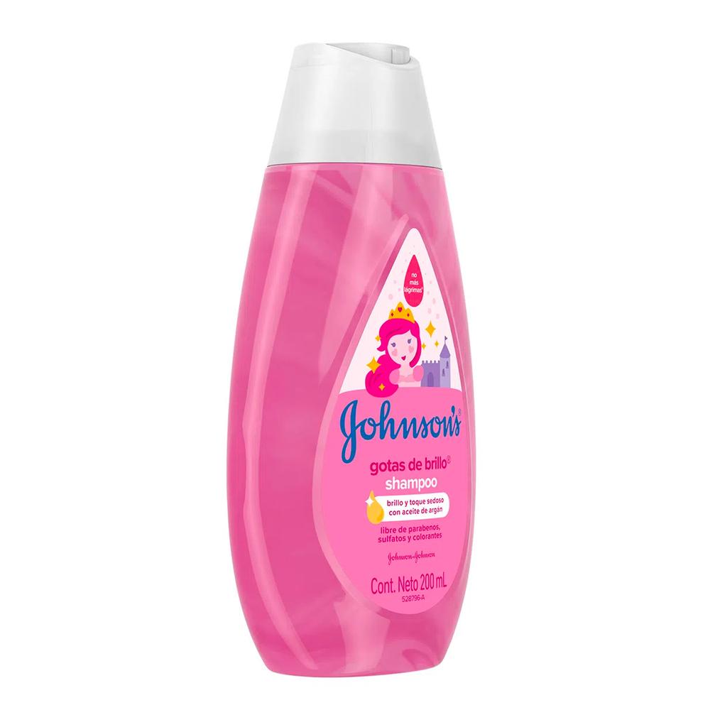 Foto 3 pulgar | Shampoo Johnson’s Baby Gotas de Brillo 200 ml