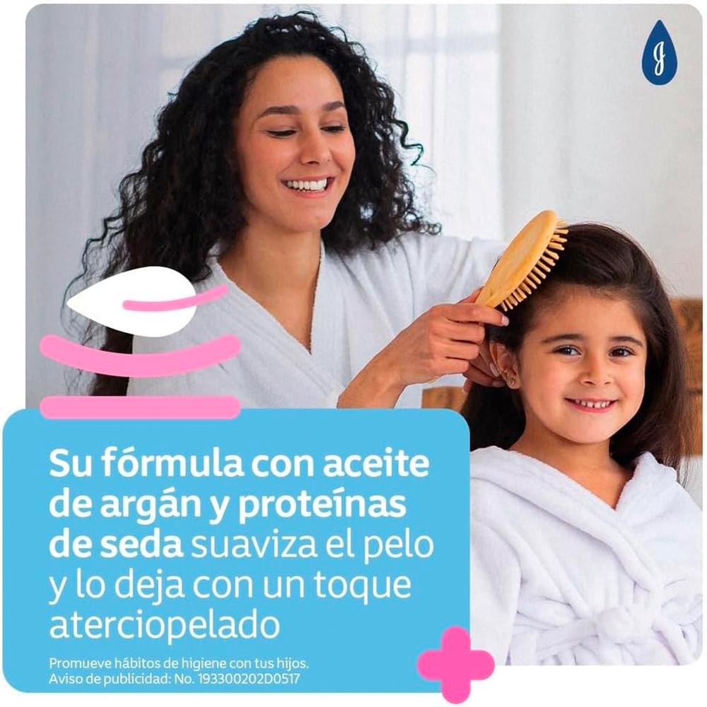 Foto 4 pulgar | Shampoo Johnson’s Baby Gotas de Brillo 200 ml