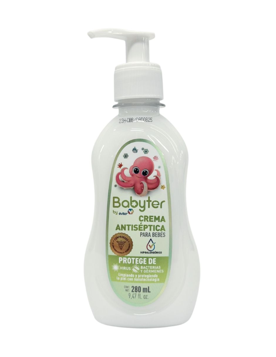 Foto 2 pulgar | Crema Antiséptica Babyter 280 Ml