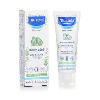 Foto 4 pulgar | Crema Facial para Bebé Mustela Hydra-bebe con Aguacate Orgánico 40 ml - Venta Internacional