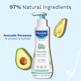 Foto 3 | Loción Corporal Mustela Hydra Bebe, Hidratante Diaria, 300 Ml, Paquete De 2 - Venta Internacional.