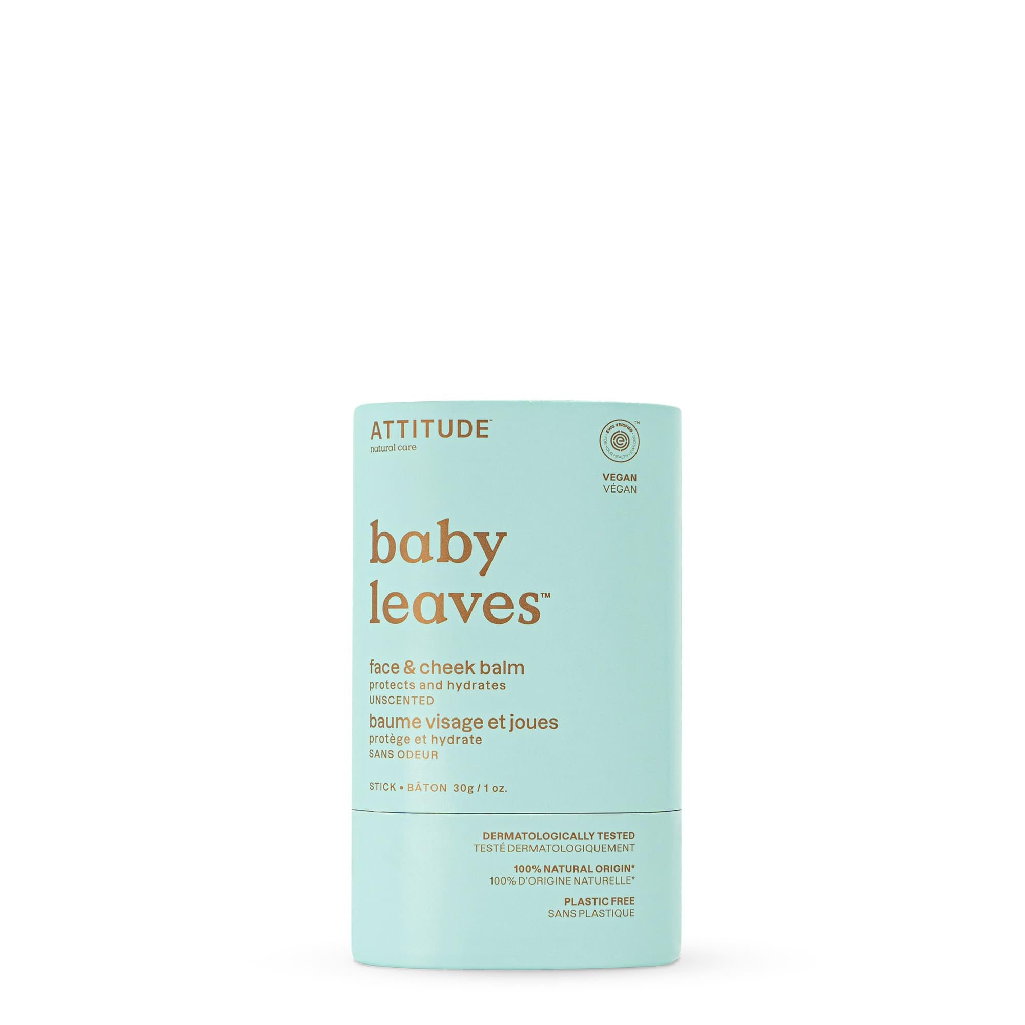 Foto 1 | Bálsamo Facial y Mejillas en Barra Attitude sin Plástico para Bebé 30 ml - Venta Internacional