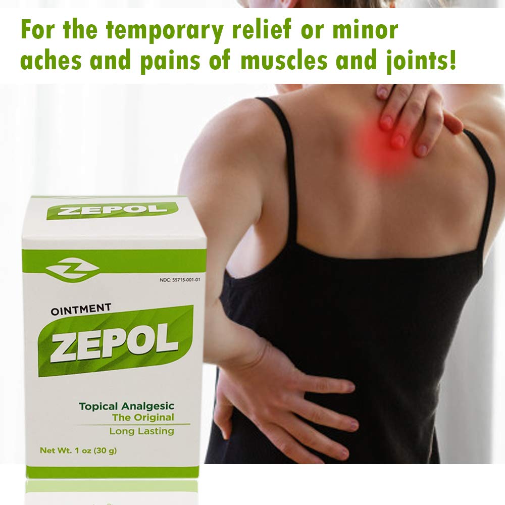 Foto 6 pulgar | Pomada Analgésica Tópica Zepol 30 Ml - Venta Internacional.