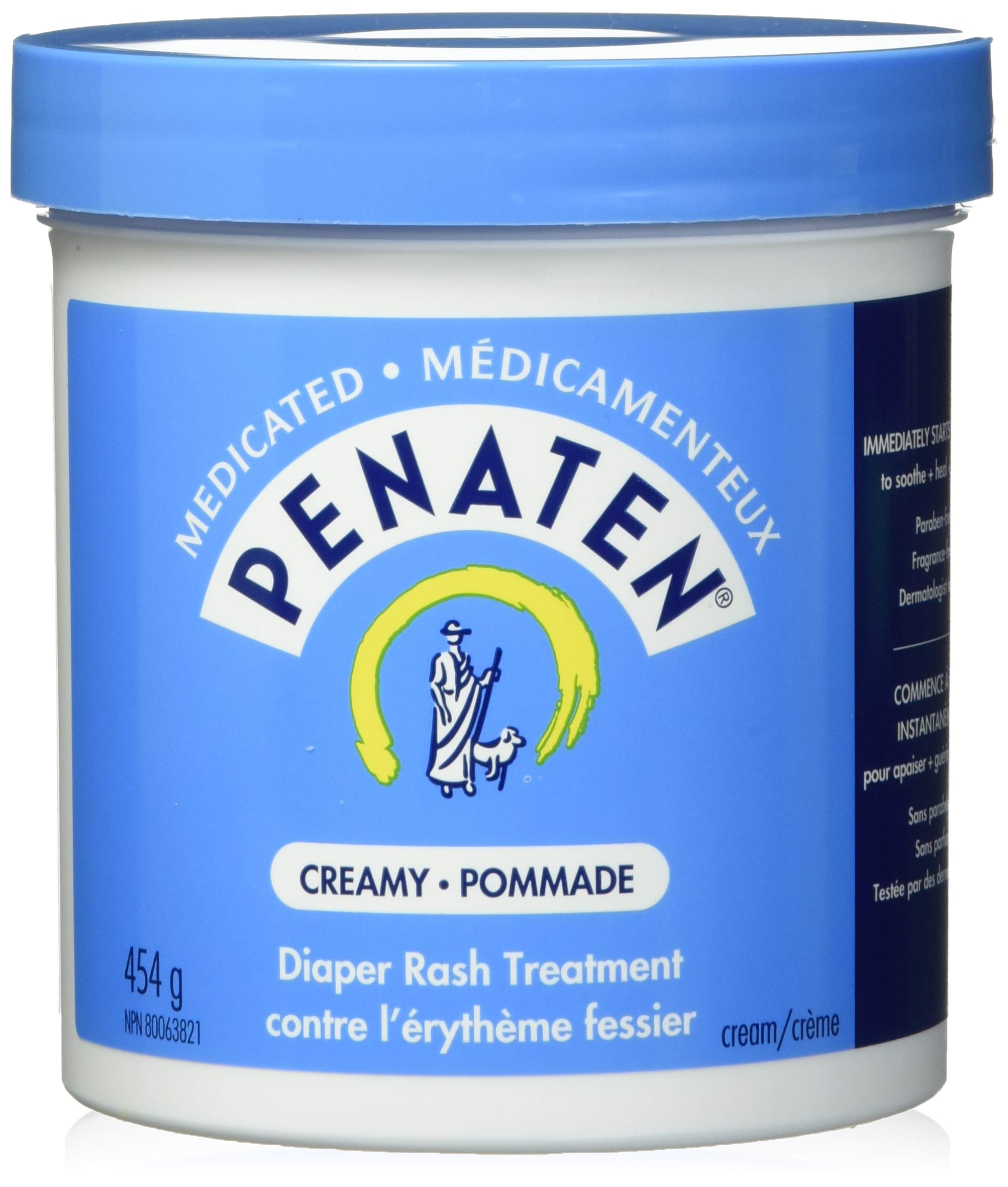 Foto 2 pulgar | Tratamiento Para Dermatitis Del Pañal Penaten Medication Creamy, 454 G - Venta Internacional.