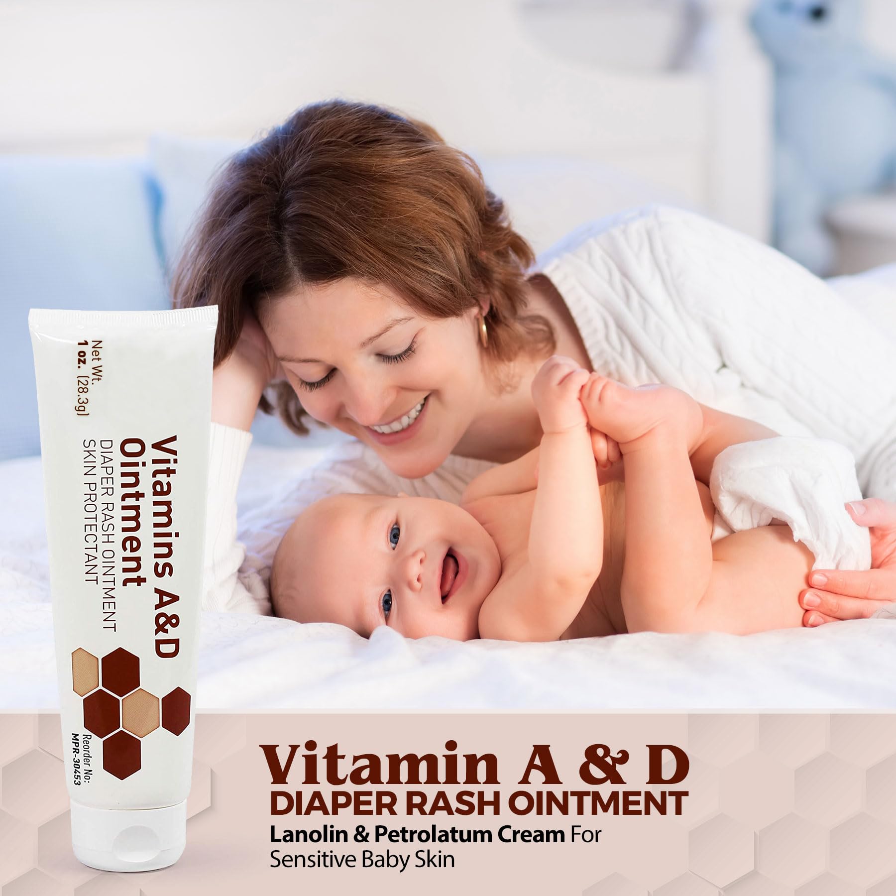 Foto 3 pulgar | Pomada Para Dermatitis Del Pañal Medca, Vitamina A Y D, 30 Ml, Paquete De 6 - Venta Internacional.
